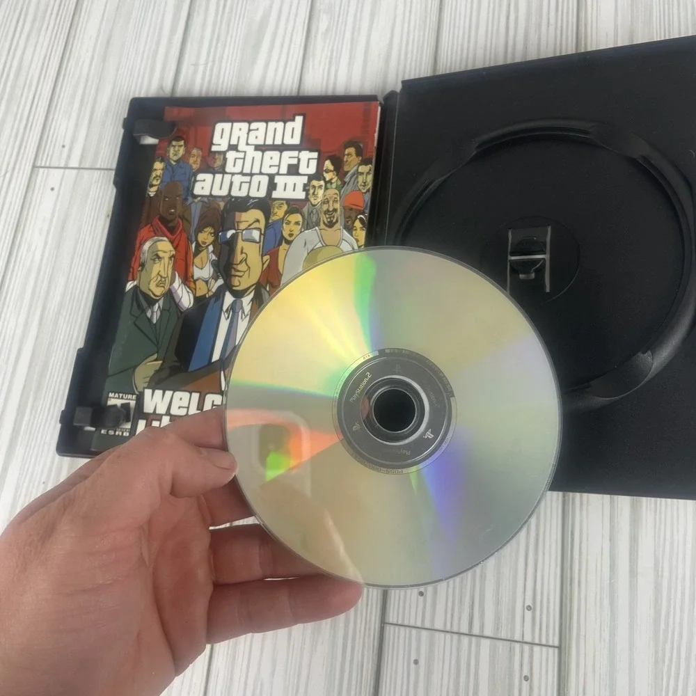 Grand Theft Auto III GTA 3 PS2 CIB Sony PlayStation‎ 2